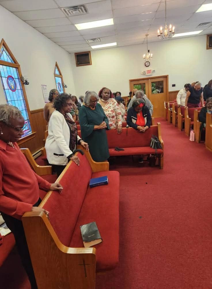 Little Mount Baptist Church group gathering